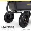 imageGorilla Carts 10 Inch No Flat Replacement Wheel Pneumatic Flat Free Cart Tires for Utility Garden Cart Wheelbarrow Dolly and Wagon 2 Pack2 Pack