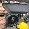 imageGorilla Carts 10 Inch No Flat Replacement Wheel Pneumatic Flat Free Cart Tires for Utility Garden Cart Wheelbarrow Dolly and Wagon 2 Pack4Pack