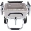 imageGorilla Carts Fish and Marine Cart Aluminum Poly Bed with Rod Holders 200 Pound Capacity