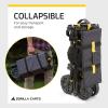 imageGorilla Carts Foldable Wagon Heavy Duty Collapsible Cart with Wheels 7 Cu Ft BlackBlack