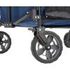 imageGorilla Carts Foldable Wagon Heavy Duty Collapsible Cart with Wheels 7 Cu Ft BlackBlue
