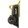 imageGorilla Carts GCR4 Poly Dump Cart 2Wheel Garden Wagon with Foldable Handle 4 cu ft 300 lb Capacity BlackYellow