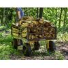 imageGorilla Carts GOR1400COM Steel Utility Garden Cart HeavyDuty Convertible 2in1 Handle and Removable Sides 12 cu ft 1400 lb Capacity BlackBlack