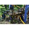 imageGorilla Carts GOR1400COM Steel Utility Garden Cart HeavyDuty Convertible 2in1 Handle and Removable Sides 12 cu ft 1400 lb Capacity BlackBlack