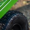 imageGorilla Carts GOR1400COM Steel Utility Garden Cart HeavyDuty Convertible 2in1 Handle and Removable Sides 12 cu ft 1400 lb Capacity BlackGreen