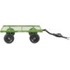 imageGorilla Carts GOR1400COM Steel Utility Garden Cart HeavyDuty Convertible 2in1 Handle and Removable Sides 12 cu ft 1400 lb Capacity BlackGreen