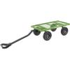 imageGorilla Carts GOR1400COM Steel Utility Garden Cart HeavyDuty Convertible 2in1 Handle and Removable Sides 12 cu ft 1400 lb Capacity BlackGreen