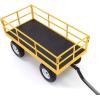 imageGorilla Carts Steel Utility Cart Tow Behind Yard and Garden Wagon 1000 LbYellow
