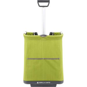 imageGorilla Carts GCSS11GCOM Collapsible SoftSided Folding Garden Cart 150Pound Capacity Green