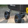 imageGorilla Carts 7GCGNF HeavyDuty Poly Dump Garden Cart with NoFlat Tires 7 Cubic Feet 1200Pound Capacity Black Amazon Exclusive4Cubic Feet