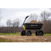 imageGorilla Carts 7GCGNF HeavyDuty Poly Dump Garden Cart with NoFlat Tires 7 Cubic Feet 1200Pound Capacity Black Amazon Exclusive7Cubic Feet