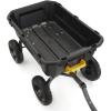 imageGorilla Carts 7GCGNF HeavyDuty Poly Dump Garden Cart with NoFlat Tires 7 Cubic Feet 1200Pound Capacity Black Amazon Exclusive7Cubic Feet